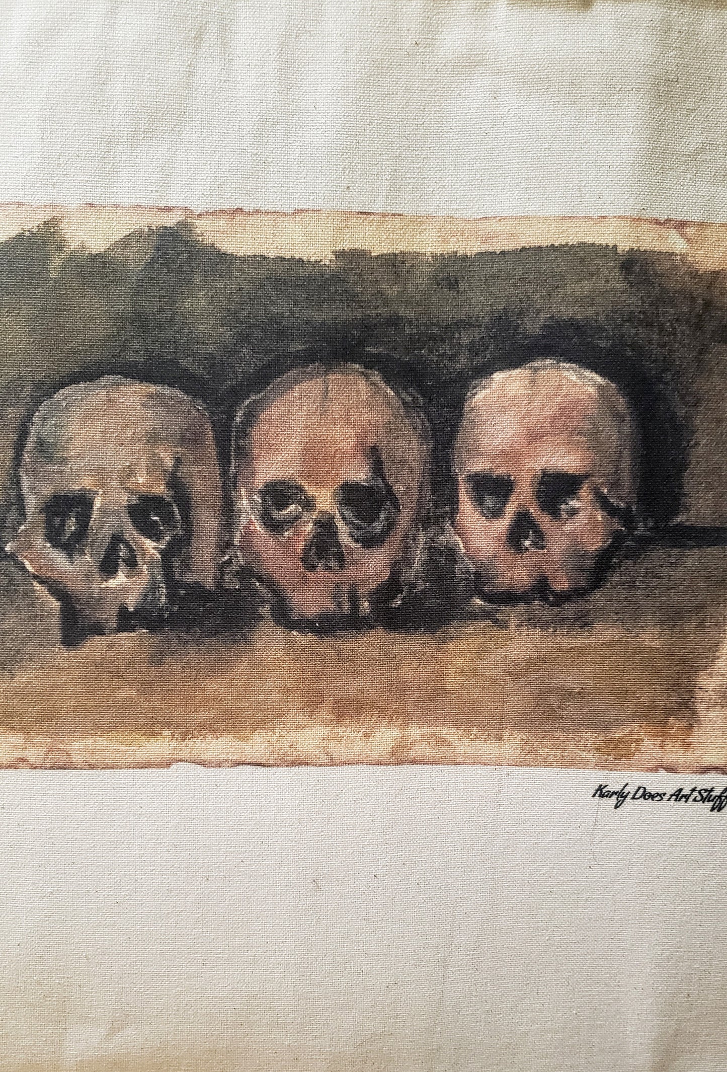 "Cezanne's Skulls" Tote