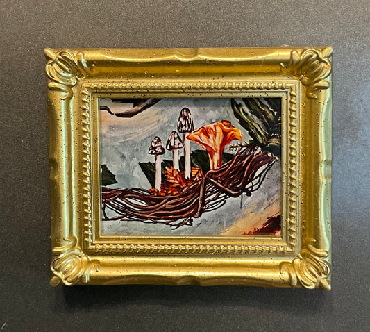 "Four Seasons - Mushrooms" Magnet