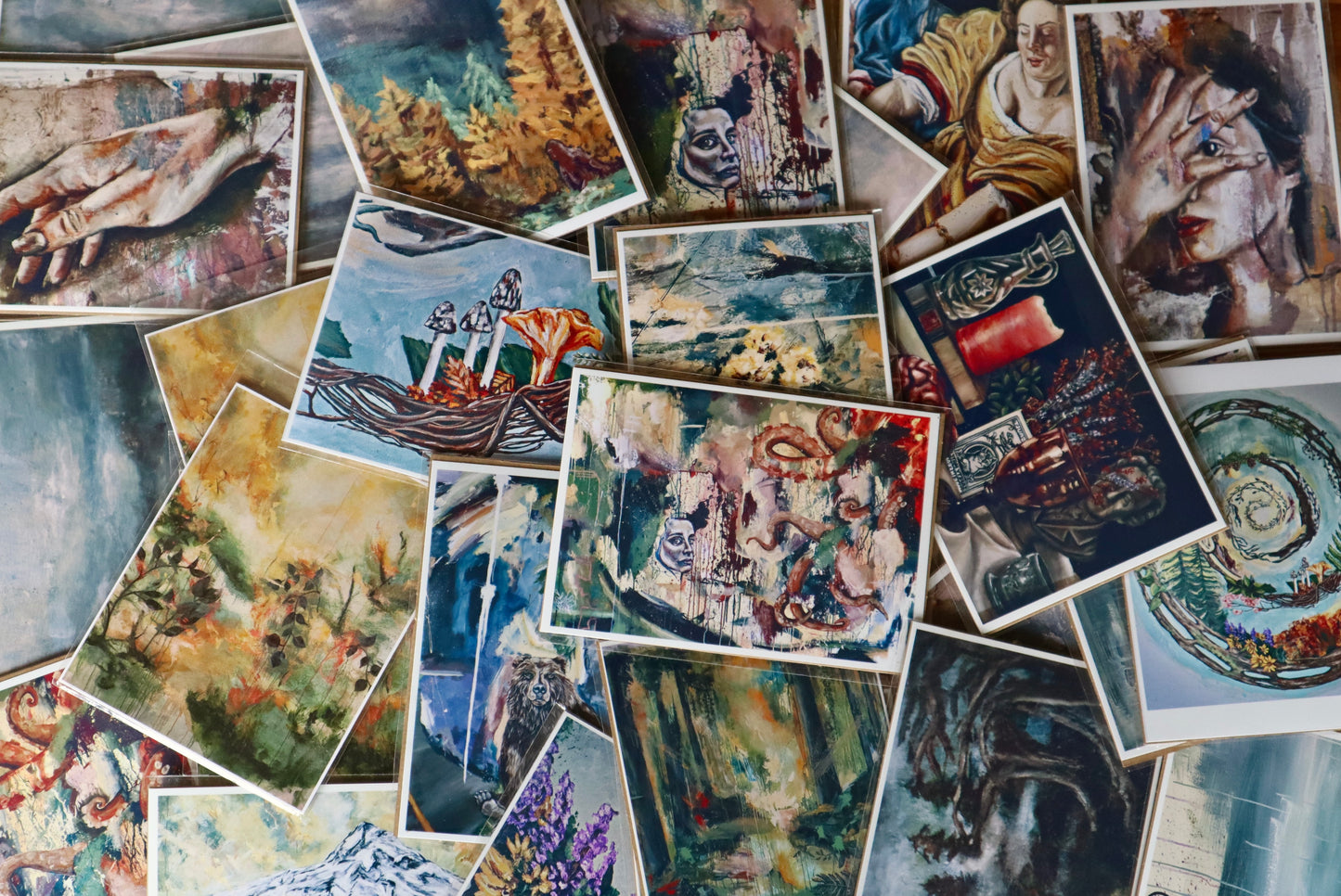 Impresión "Monte Hood y Rosas"