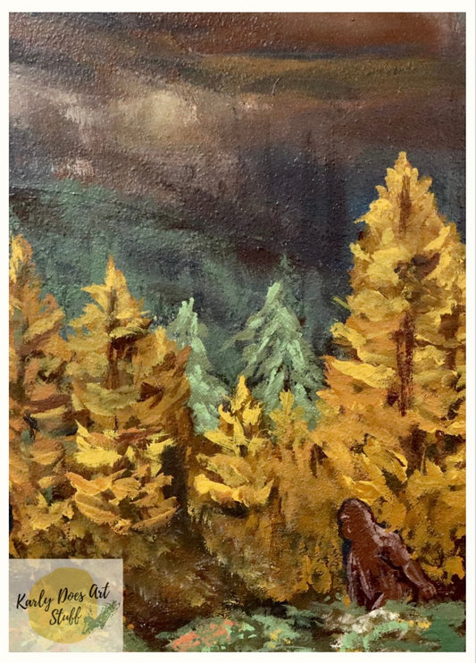 "Bigfoot" Print