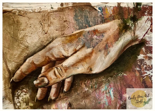 Impresión "Textura de la Locura Pt. 2 - Mano"