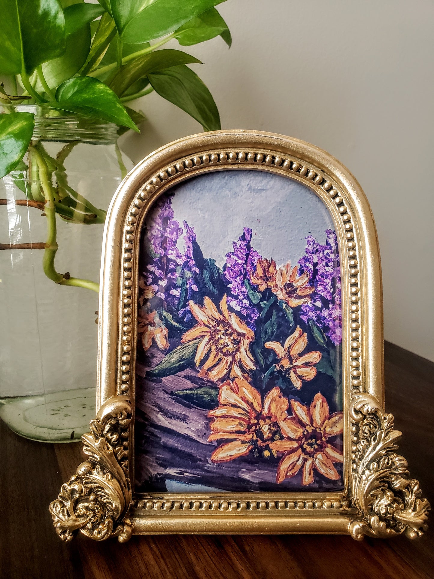 Framed "Four Seasons - Flowers"