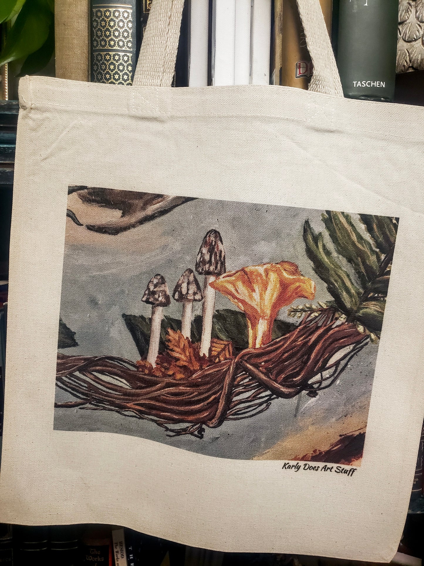 Mushrooms  Canvas Tote Bag