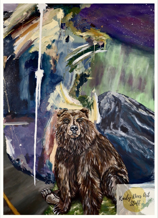 "Anchorage Bear" Print