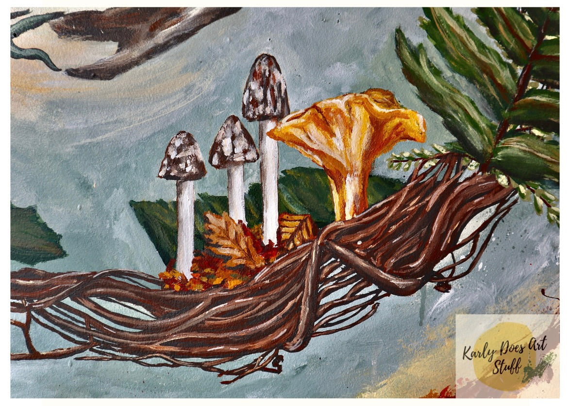 "Mushrooms" Print